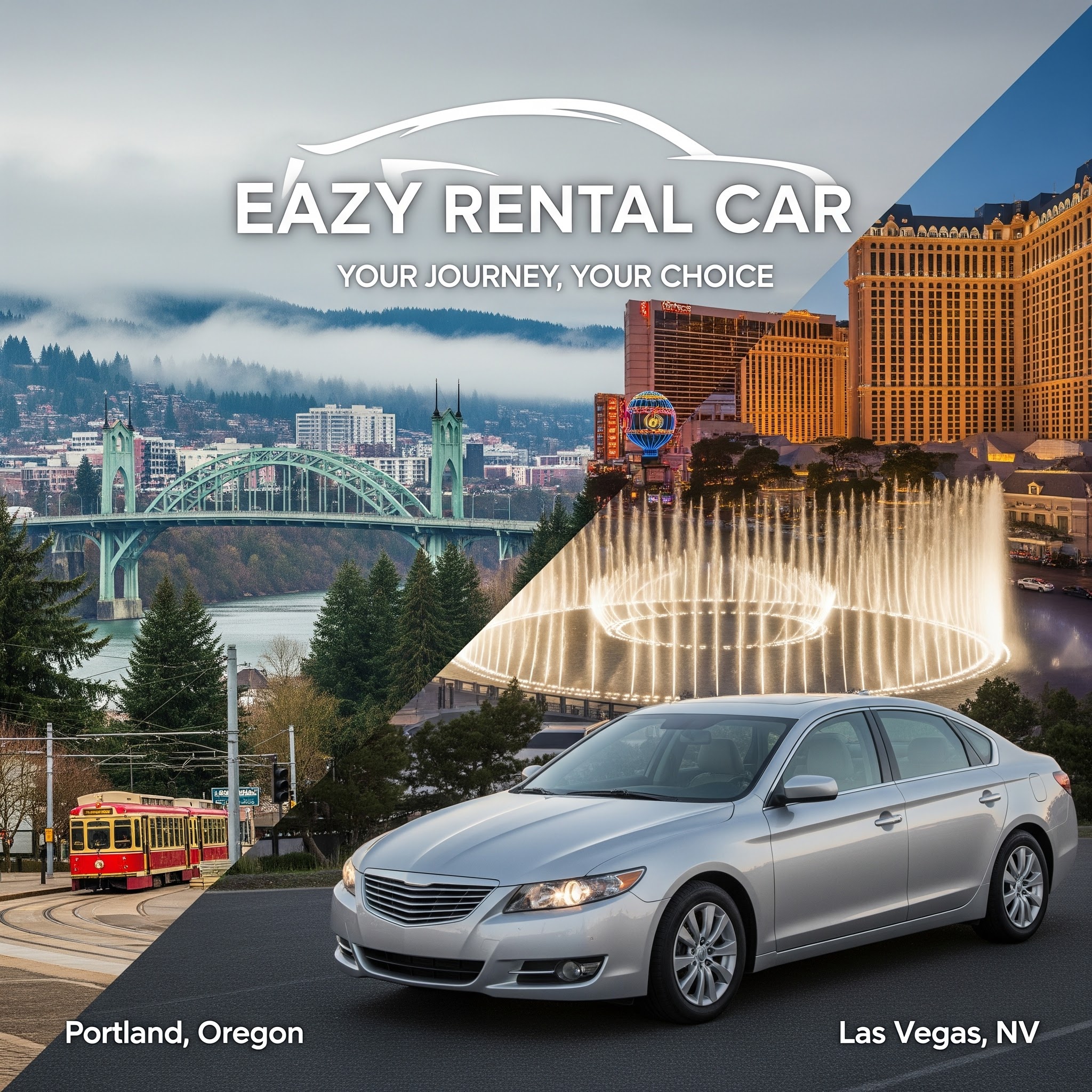 Scenic road in the Pacific Northwest